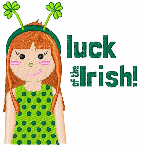 Luck of the Irish Machine Embroidery Design