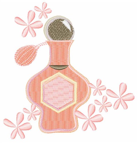 Perfume Scent Machine Embroidery Design