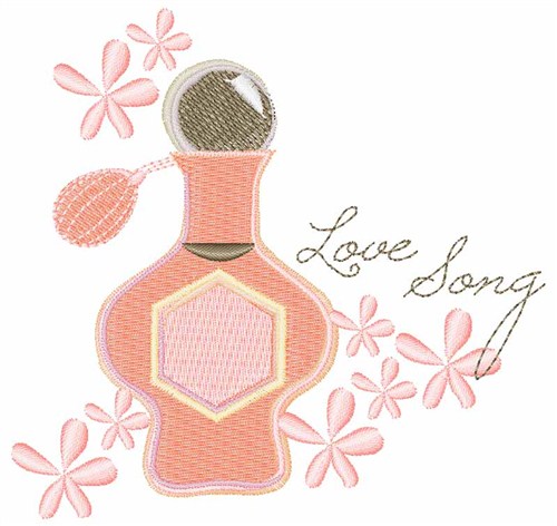 Love Song Machine Embroidery Design