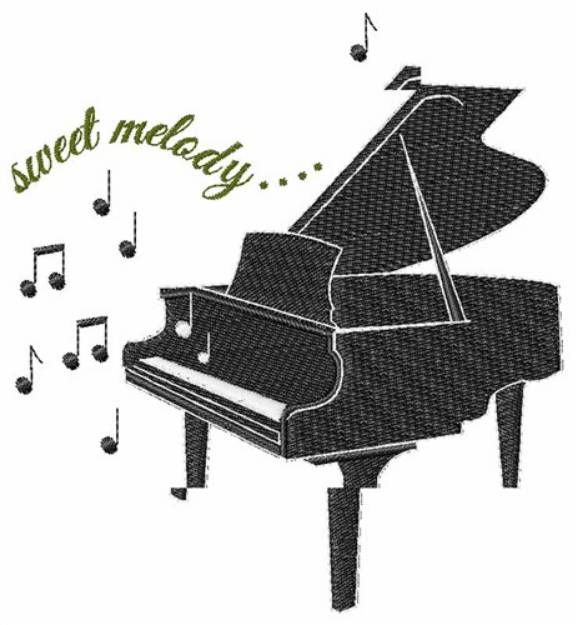 Picture of Sweet Melody Machine Embroidery Design
