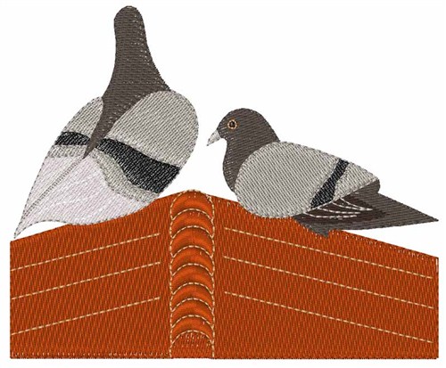 Pigeon House Machine Embroidery Design