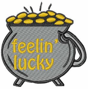 Picture of Feelin Lucky Machine Embroidery Design