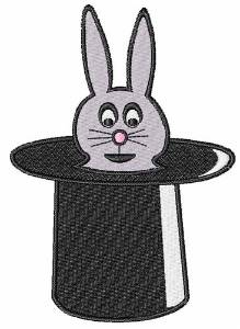 Picture of Rabbit Trick Machine Embroidery Design