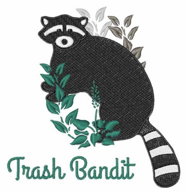 Picture of Trash Bandit Machine Embroidery Design