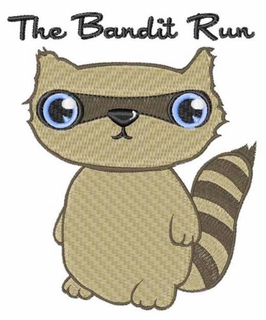 Picture of Bandit Run Machine Embroidery Design