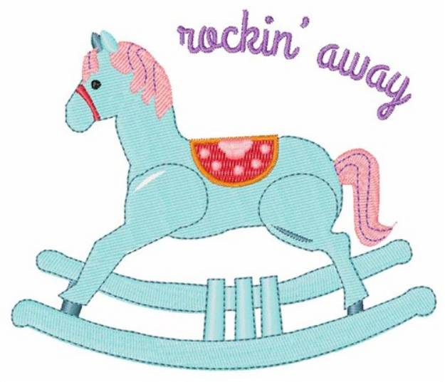 Picture of Rockin Away Machine Embroidery Design