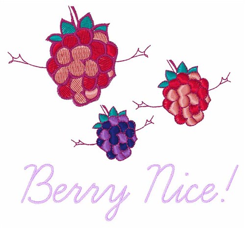 Berry Nice Machine Embroidery Design