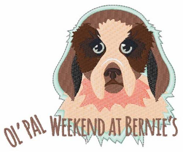 Picture of Bernie Weekend Machine Embroidery Design