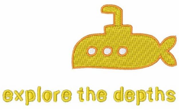 Picture of Explore the Depths Machine Embroidery Design