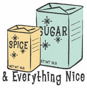 Picture of Sugar Spice Machine Embroidery Design