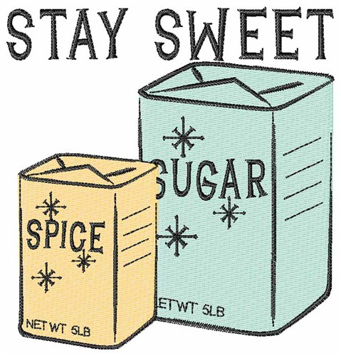 Stay Sweet Machine Embroidery Design