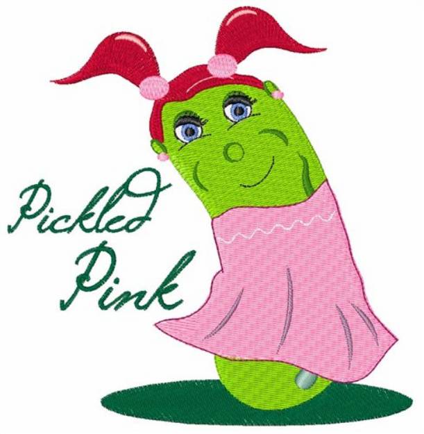 Picture of Pickled Pink Machine Embroidery Design