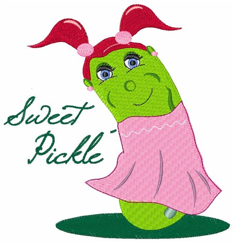 Sweet Pickle Machine Embroidery Design