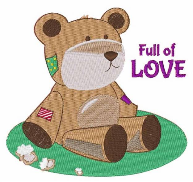 Picture of Full of Love Machine Embroidery Design