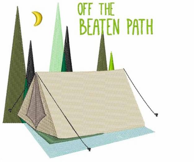Picture of Off the Beaten Path Machine Embroidery Design