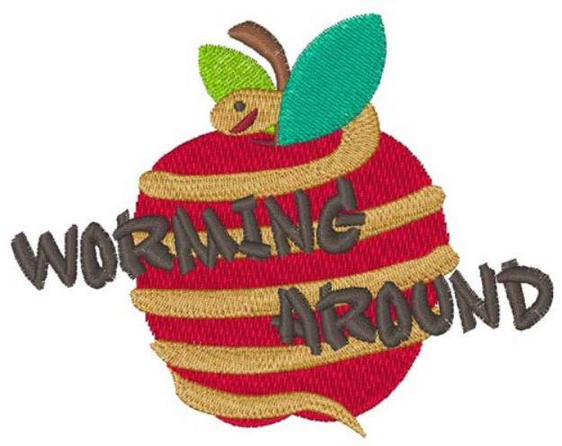 Picture of Worming Around Machine Embroidery Design