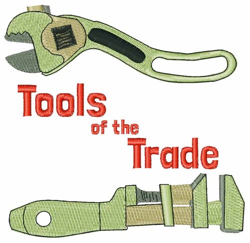 Tools of the Trade Machine Embroidery Design