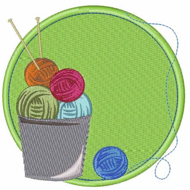 Picture of Knitting Yarn Machine Embroidery Design
