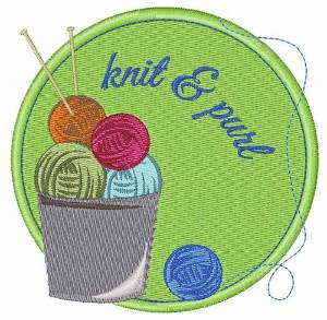 Picture of Knit & Pure Machine Embroidery Design
