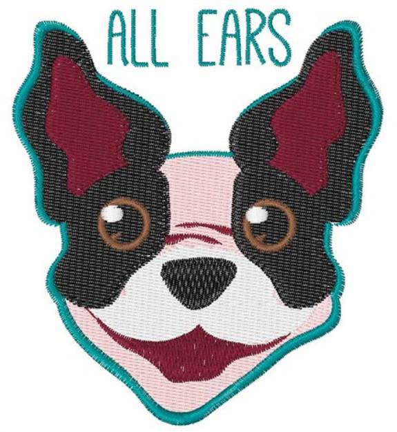 Picture of All Ears Machine Embroidery Design