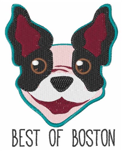 Best of Boston Machine Embroidery Design