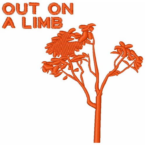Out on a Limb Machine Embroidery Design