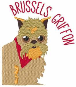 Picture of Brussels Griffon Machine Embroidery Design