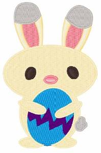 Picture of Egg Bunny Machine Embroidery Design