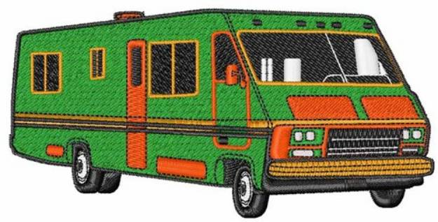 Picture of Rec Vehicle Machine Embroidery Design