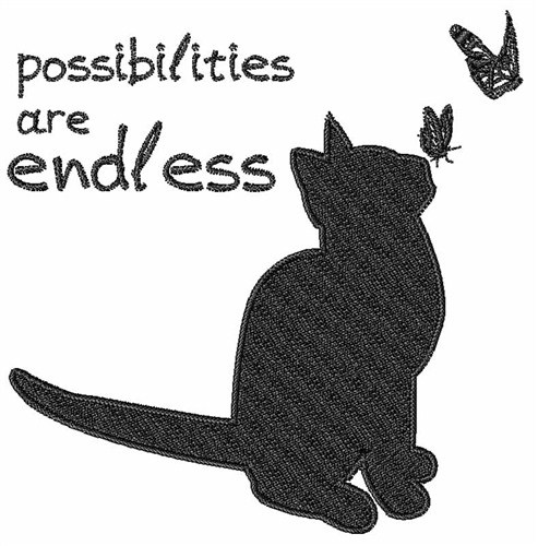 Possibilities are Endless Machine Embroidery Design