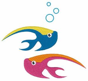 Picture of Water Fish Machine Embroidery Design
