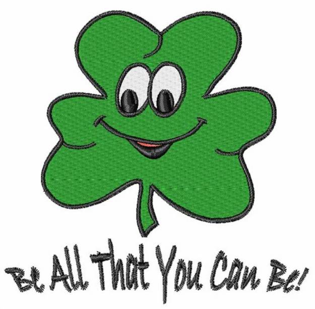 Picture of Shamrock All Machine Embroidery Design
