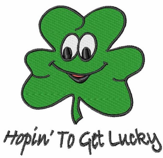 Picture of Lucky Clover Machine Embroidery Design