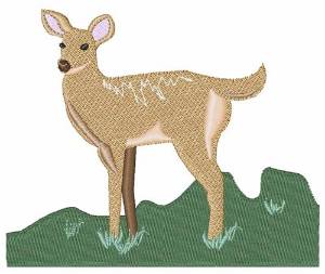 Picture of Doe Machine Embroidery Design