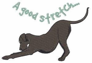 Picture of A Good Stretch Machine Embroidery Design