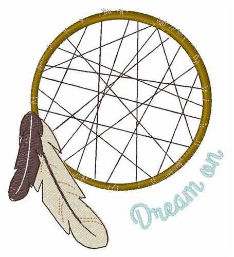 Dream On Machine Embroidery Design