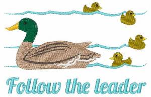 Picture of Follow The Leader Machine Embroidery Design