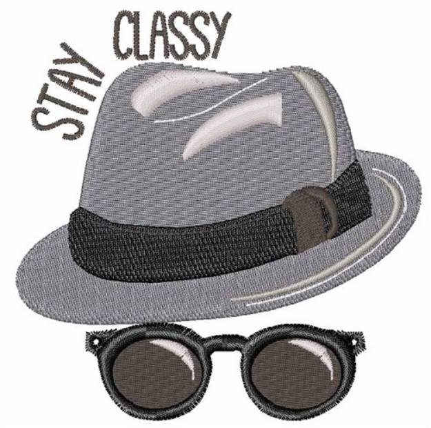 Picture of Stay Classy Machine Embroidery Design
