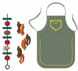 Picture of Grilling Machine Embroidery Design
