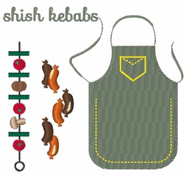 Picture of Shish Kebabs Machine Embroidery Design