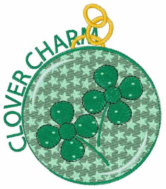 Picture of Clover Charm Machine Embroidery Design