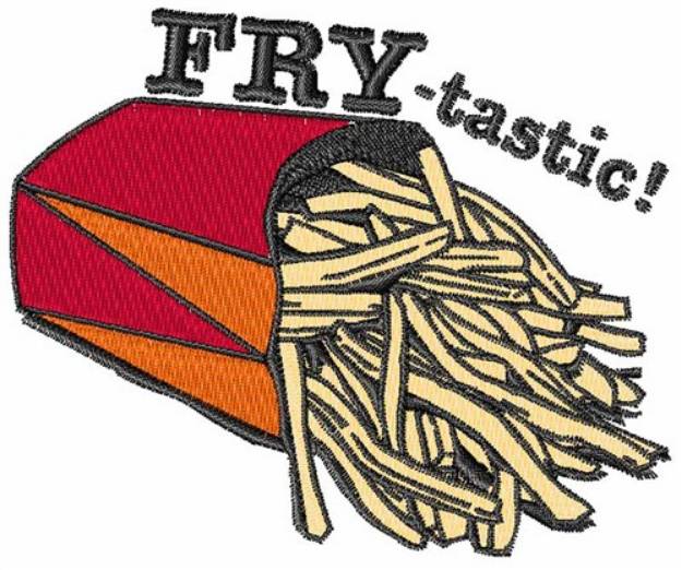 Picture of Fry-tastic Machine Embroidery Design
