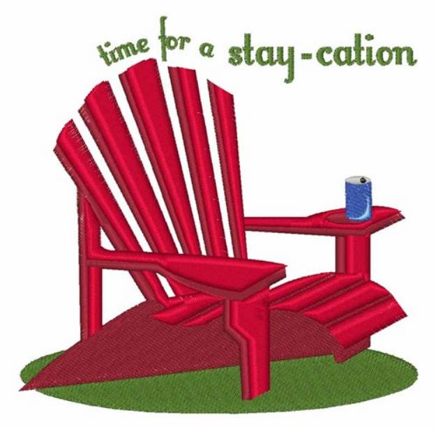 Picture of Stay-cation Machine Embroidery Design