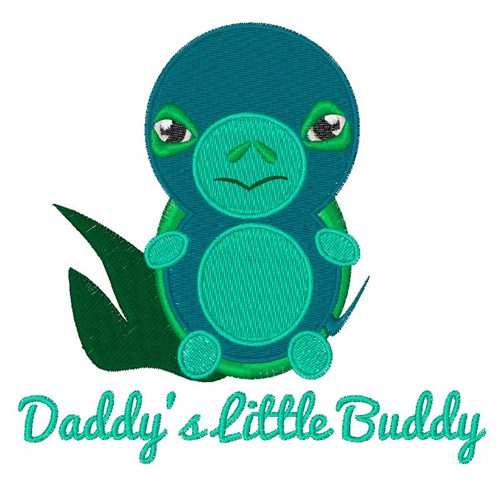 Daddys Buddy Machine Embroidery Design