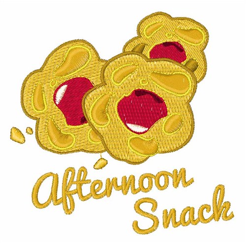 Afternoon Snack Machine Embroidery Design