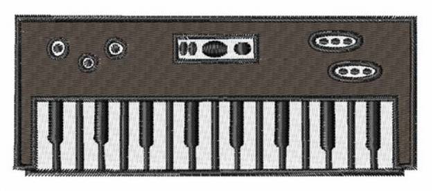 Picture of Keyboard Machine Embroidery Design