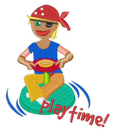 Playtime Machine Embroidery Design
