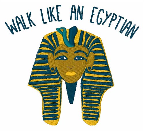 Egyptian Walk Machine Embroidery Design