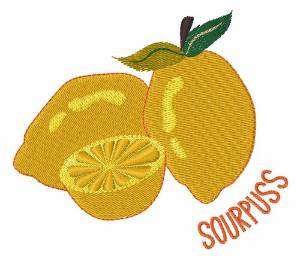 Picture of Sourpuss Machine Embroidery Design
