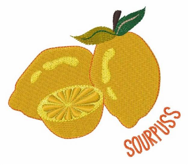 Picture of Sourpuss Machine Embroidery Design